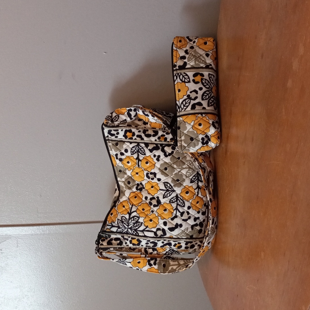 Vera Bradley On the Go Crossbody Brush & Pencil Go Wild